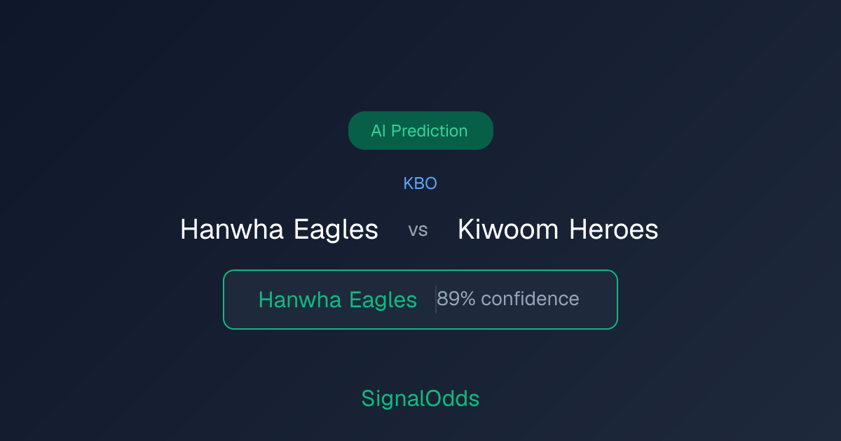 Hanwha Eagles vs Kiwoom Heroes Prediction