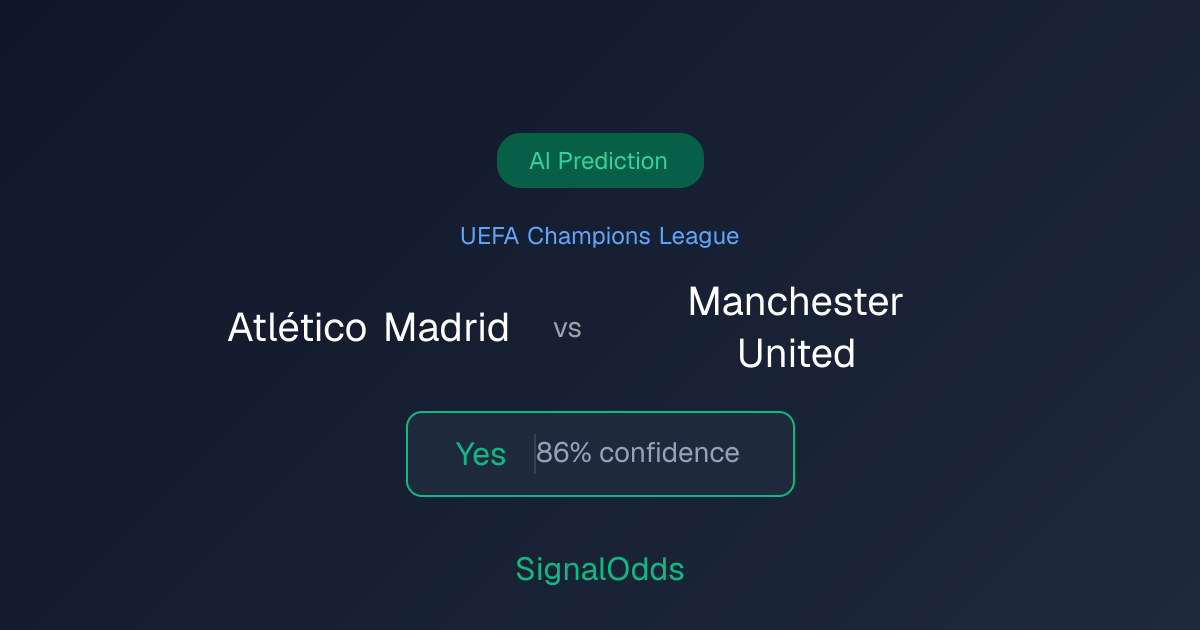 Atlético Madrid vs Manchester United Prediction