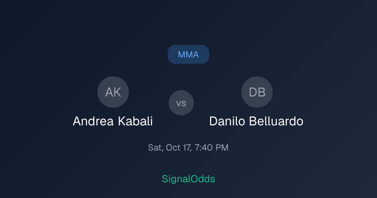 Andrea Kabali vs Danilo Belluardo