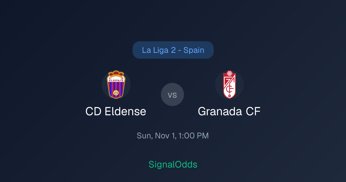 CD Eldense vs Granada CF Nov 1 — Match Preview