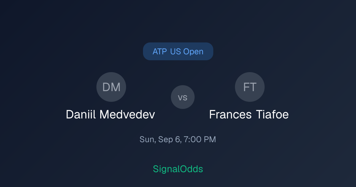 Where To Watch Daniil Medvedev Vs Frances Tiafo