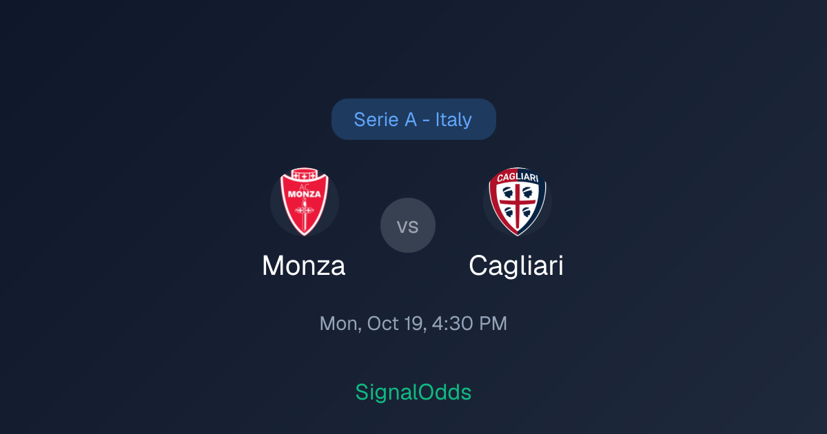 Monza vs Cagliari Head-to-Head