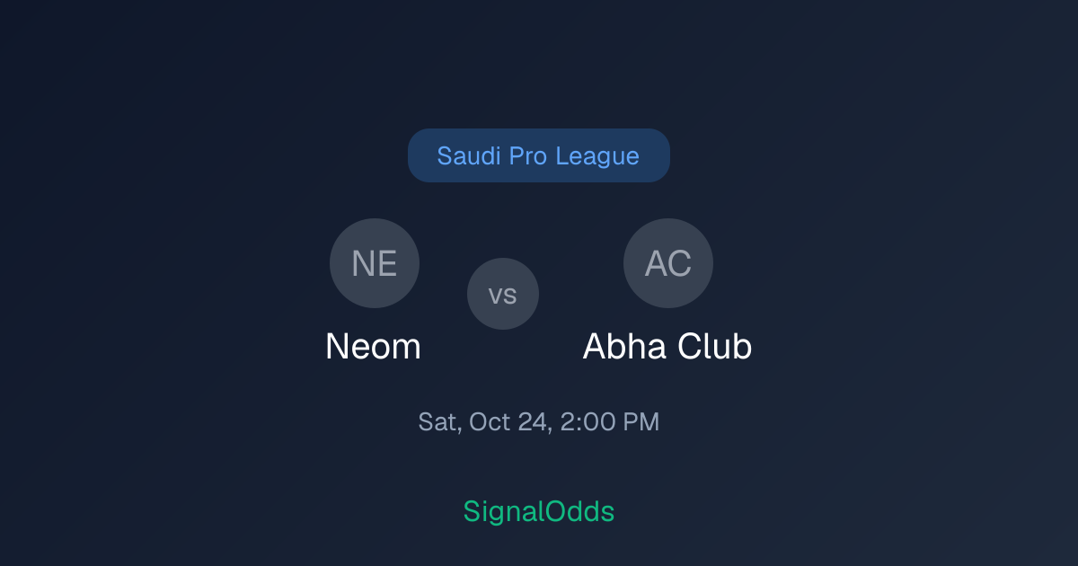 Neom vs Abha Club Head-to-Head
